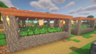 image of Savana Crop Farm by jxtgaming Minecraft litematic